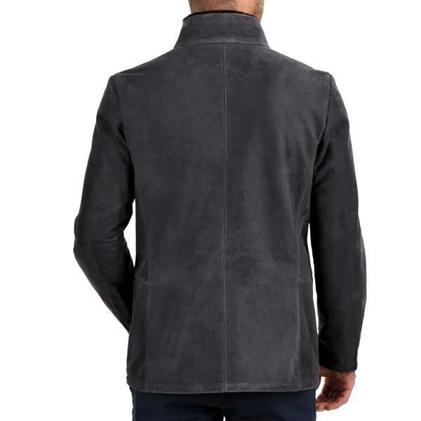 Michigan Jacket Solid Color Cover Bag Combination Zipper Warm Men's Jacket