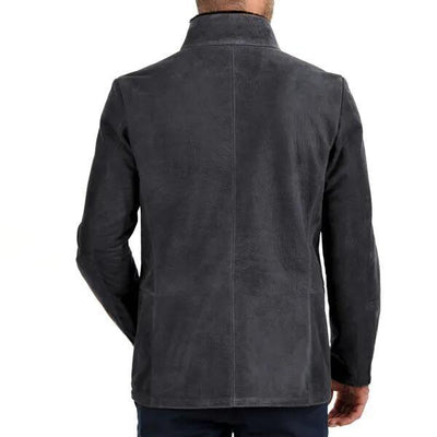 Michigan Jacket Solid Color Cover Bag Combination Zipper Warm Men's Jacket