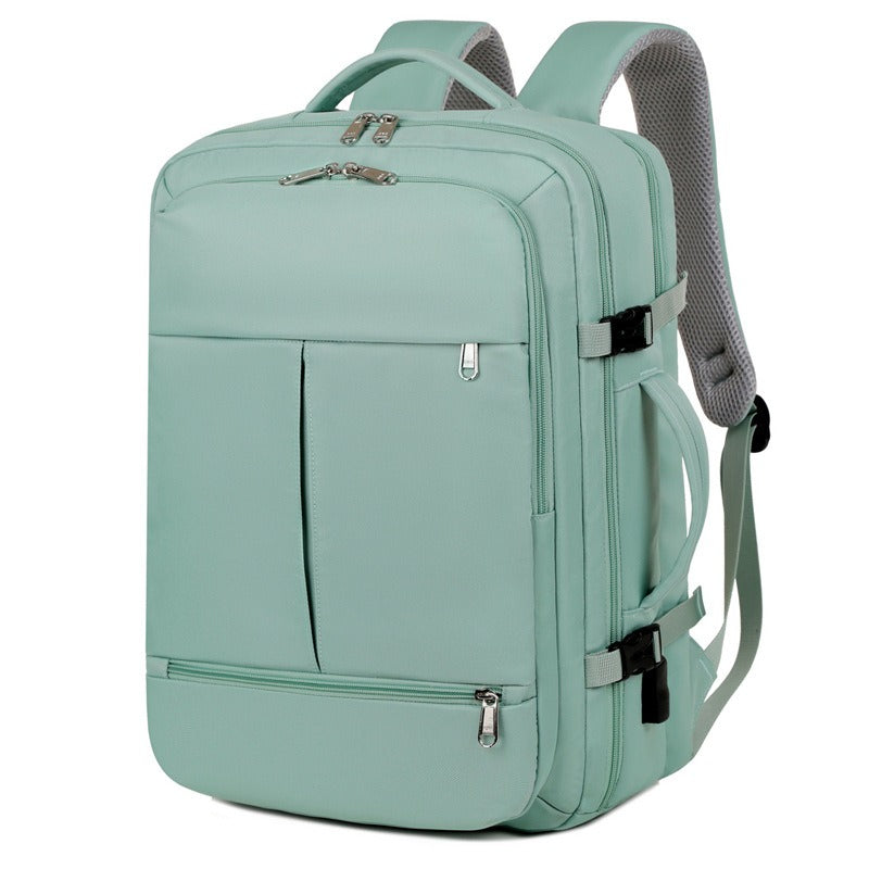 Multi-Compartment USB Charging Business & Travel Backpack