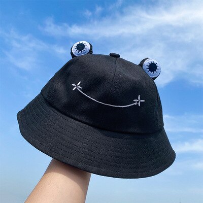 Cute Frog Eyes Foldable Bucket Hat