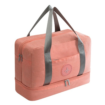 Double-Deck Waterproof Cationic Travel & Weekend Duffle