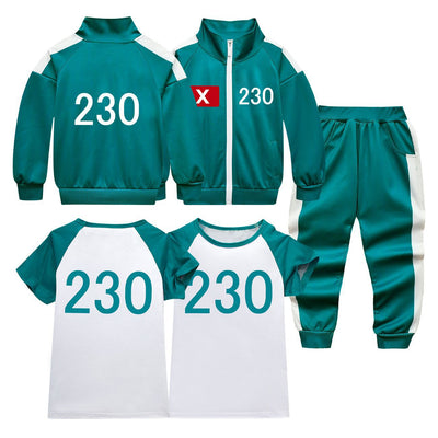 Men's and women's jacket hoodie+long pants three piece set
