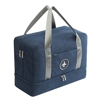 Double-Deck Waterproof Cationic Travel & Weekend Duffle