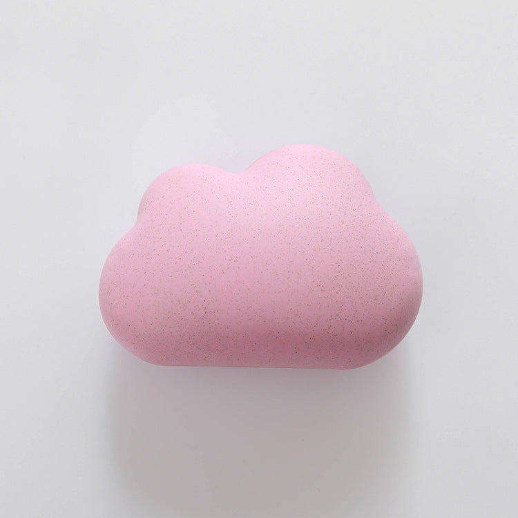 Self-Designed Wheat Straw Refrigerator Deodorant Cloud Suction Cup Deodorant Activated Carbon Bamboo Charcoal Deodorant Box