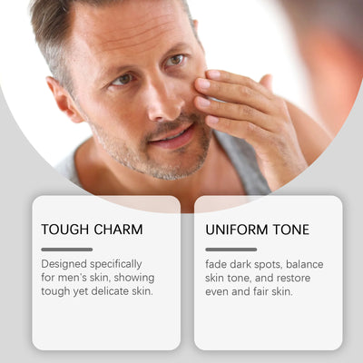 East Moon Facial Cleanser For Men, Moisturizing Cleanser Gentle Moisturizing Foam Deep Clean Not Tight
