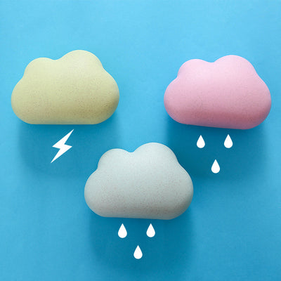 Self-Designed Wheat Straw Refrigerator Deodorant Cloud Suction Cup Deodorant Activated Carbon Bamboo Charcoal Deodorant Box