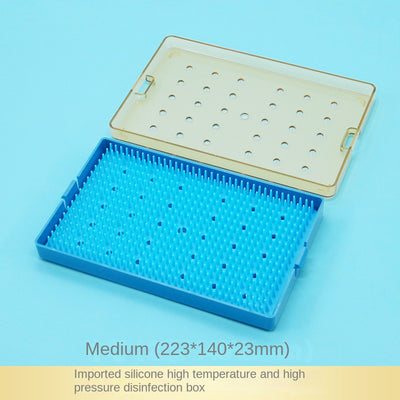 Medical imported high-temperature and high-pressure resistant silicone disinfection box