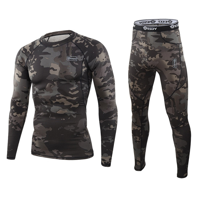 Pro-Thermo Tactical Compression Fleece Base-Layer Set