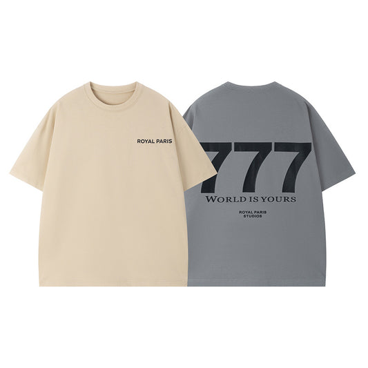 Streetwear Casual Loose Round Neck T-Shirt