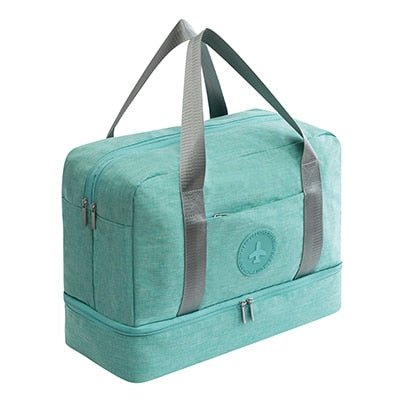 Double-Deck Waterproof Cationic Travel & Weekend Duffle