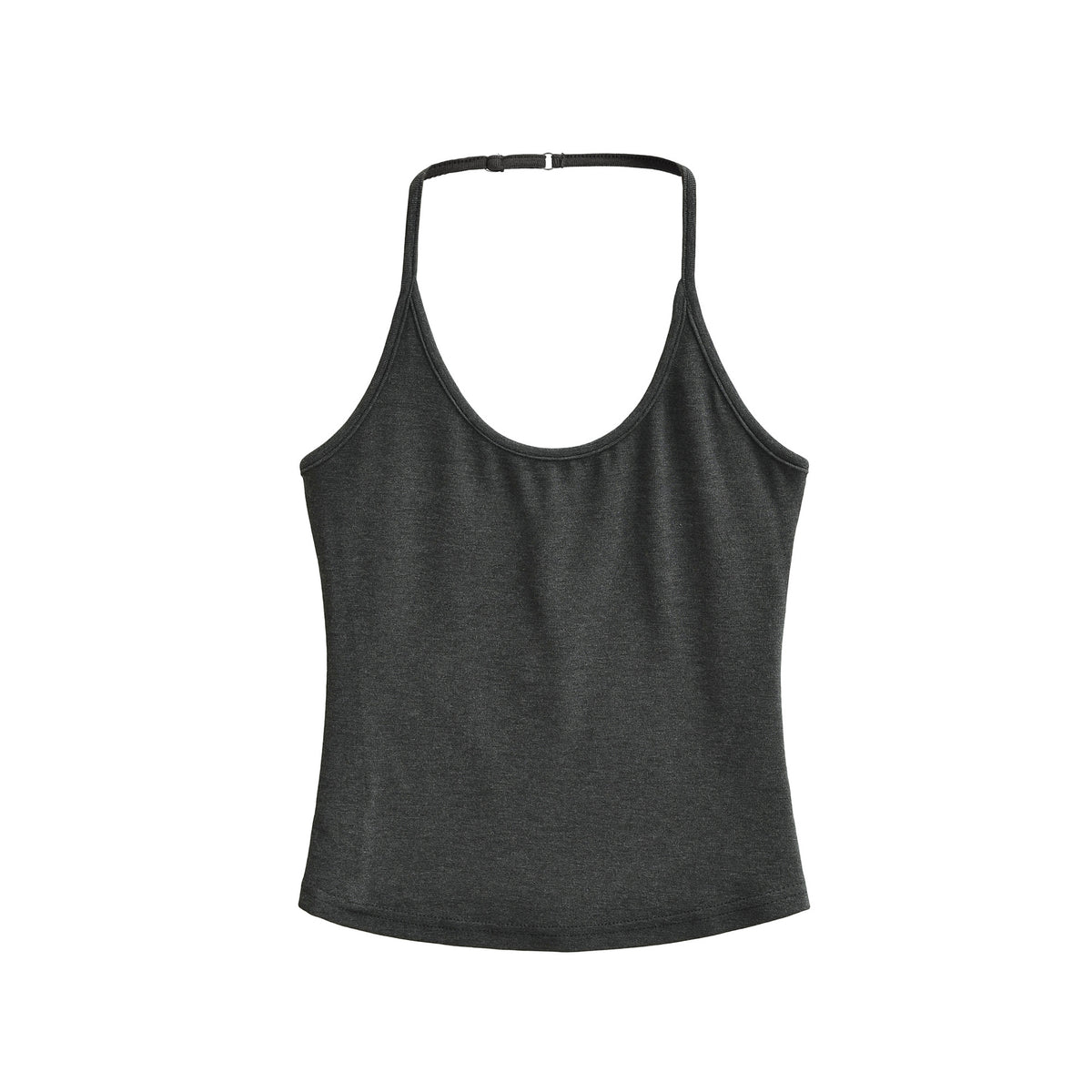 Seamless Halter Neck Athletic Crop Tank