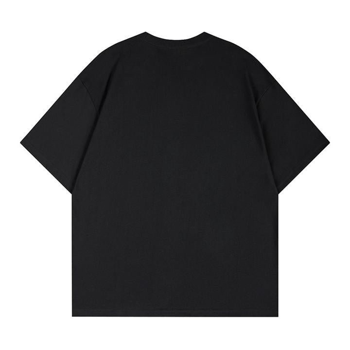 Distressed Urban Shoulder-Detail Tee