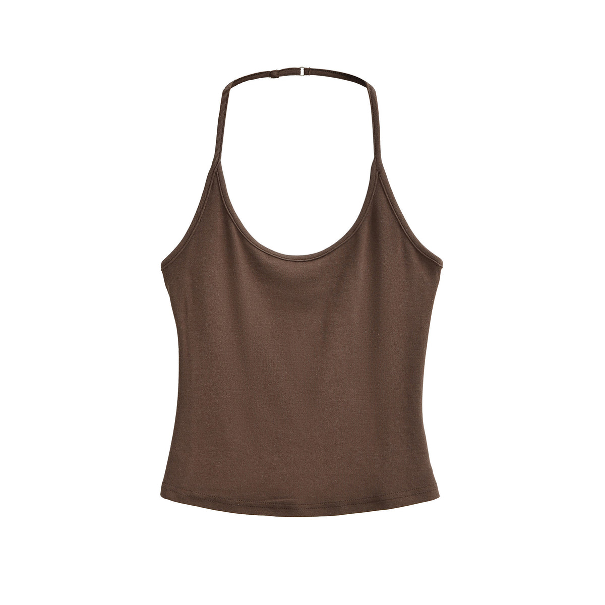Seamless Halter Neck Athletic Crop Tank