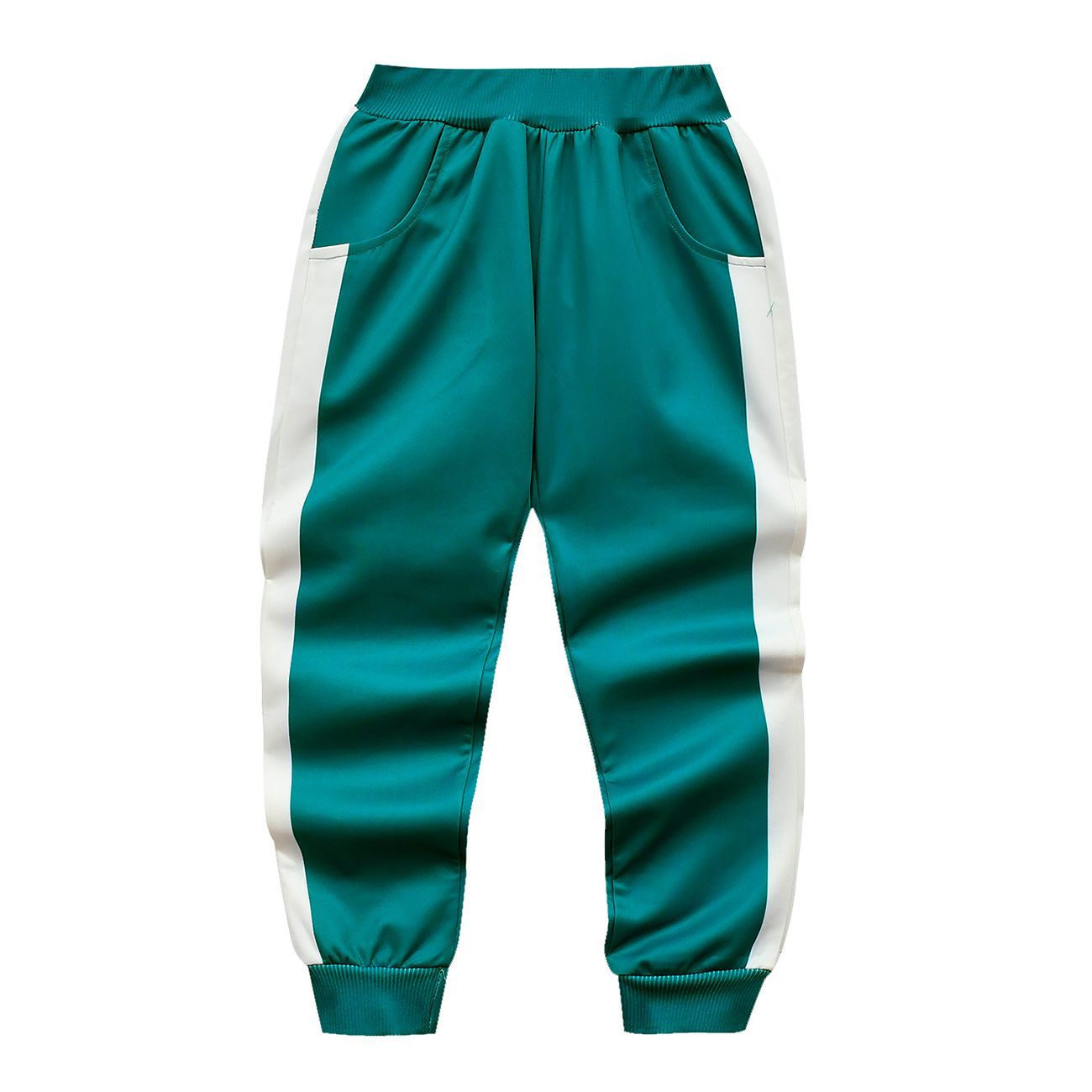 Men's and women's jacket hoodie+long pants three piece set