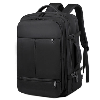 Multi-Compartment USB Charging Business & Travel Backpack