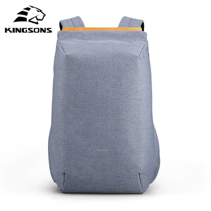 Kingsons Anti-Theft Waterproof Laptop Backpack with USB Port