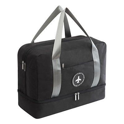 Double-Deck Waterproof Cationic Travel & Weekend Duffle