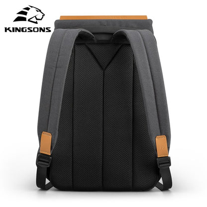Kingsons Anti-Theft Waterproof Laptop Backpack with USB Port