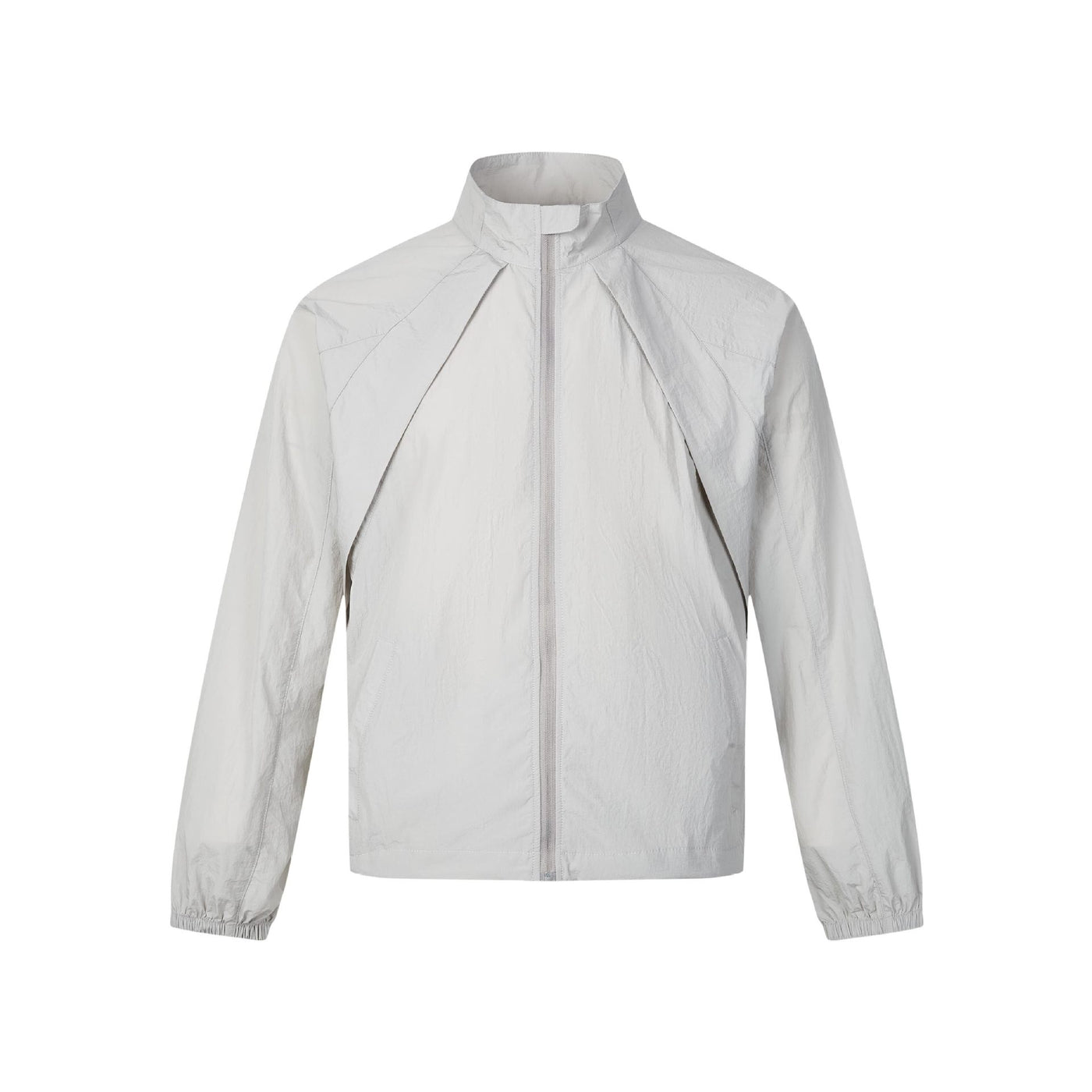 Loose casual stand up collar thin sunscreen clothes for men and women
