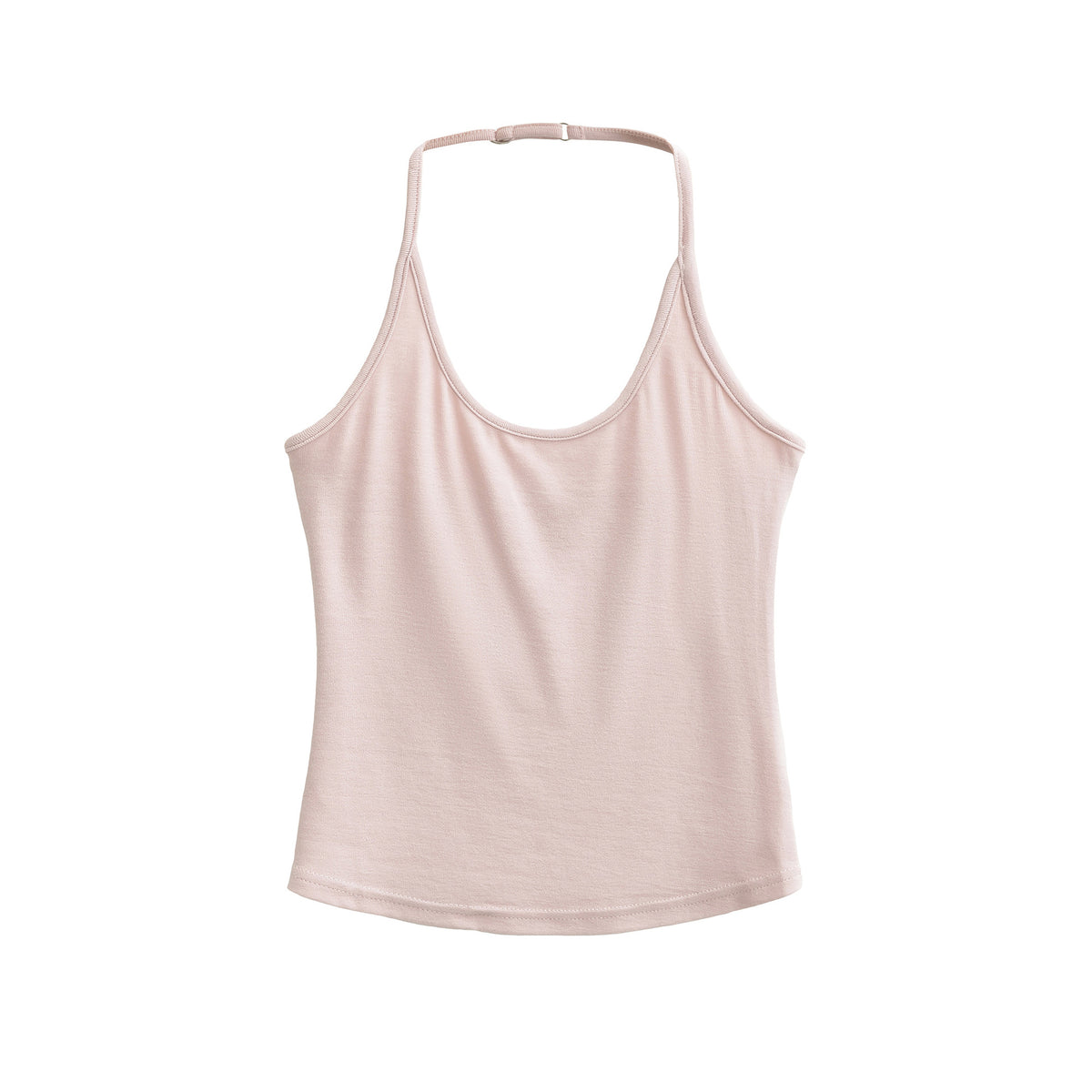 Seamless Halter Neck Athletic Crop Tank