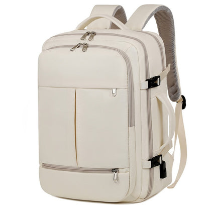 Multi-Compartment USB Charging Business & Travel Backpack