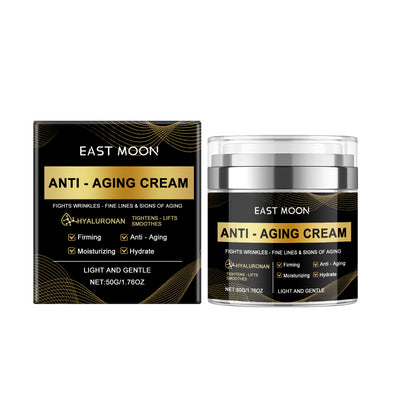 East Moon Men's Anti-Aging Moisturizing Cream Deeply Moisturizes, Gently Nourishes, Firms And Softens Skin
