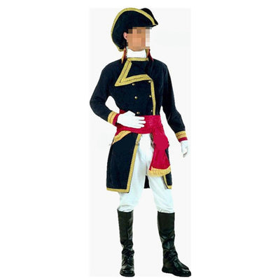 Makeup ball Halloween costume cosplay Captain Jack costume adult male pirate costume Caribbean pirate costume