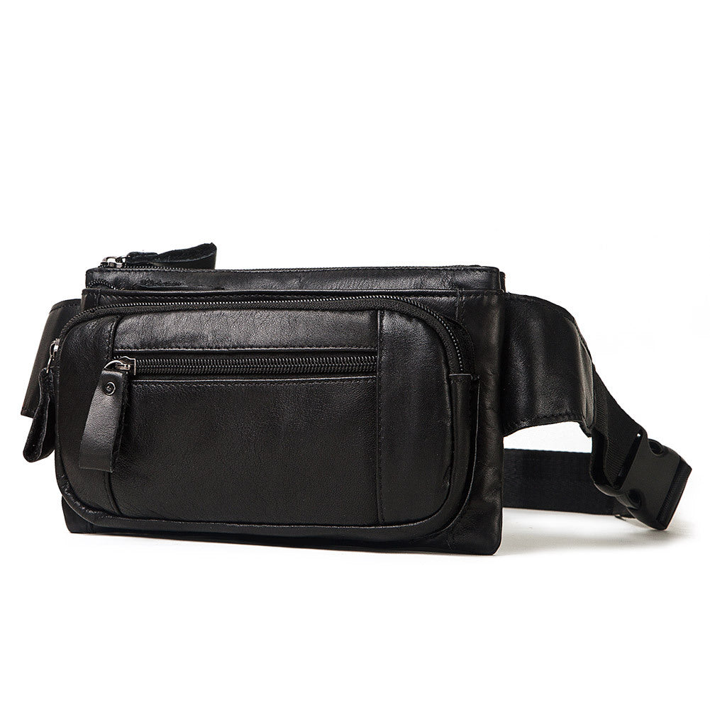 Retro First-Layer Genuine Leather Fanny Pack