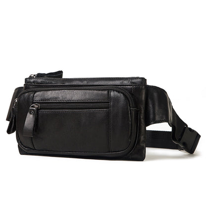 Retro First-Layer Genuine Leather Fanny Pack