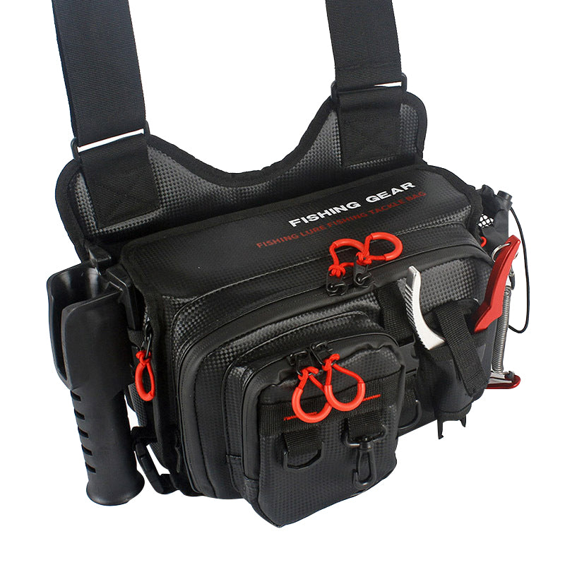 Pro-Tactical Waterproof Fishing Tackle & Utility Sling Bag