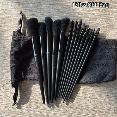 13pcs Beginner Makeup Brush Set Face & Eye Tools