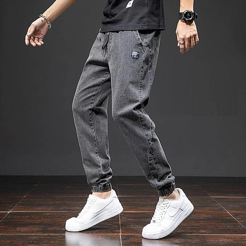 Wear Resistant Men’s Harlan Jeans Plus Size Casual Pants