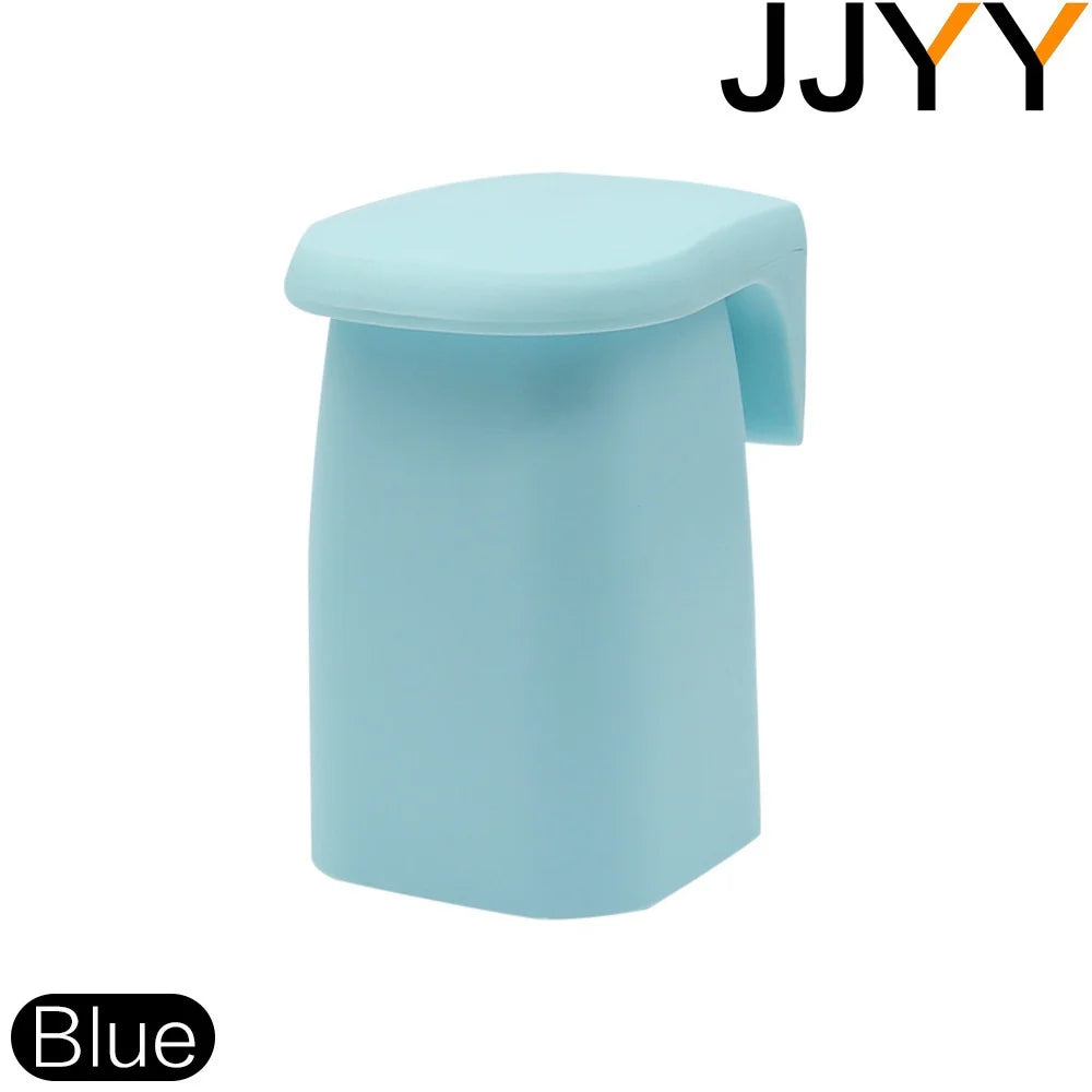 Wall Mount Toothbrush Holder Magnetic Cup & Drain Rack