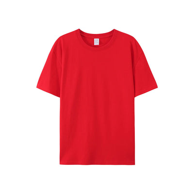 Men’s Cotton Summer Tee White/Black Solid Fashion Shirt