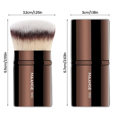 Portable Retractable Makeup Brush