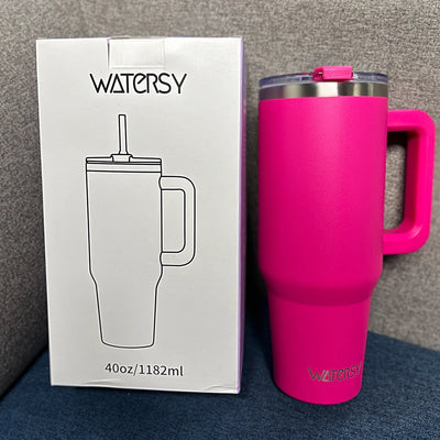 Thermal Mug with Handle & Straw 891/1182ml