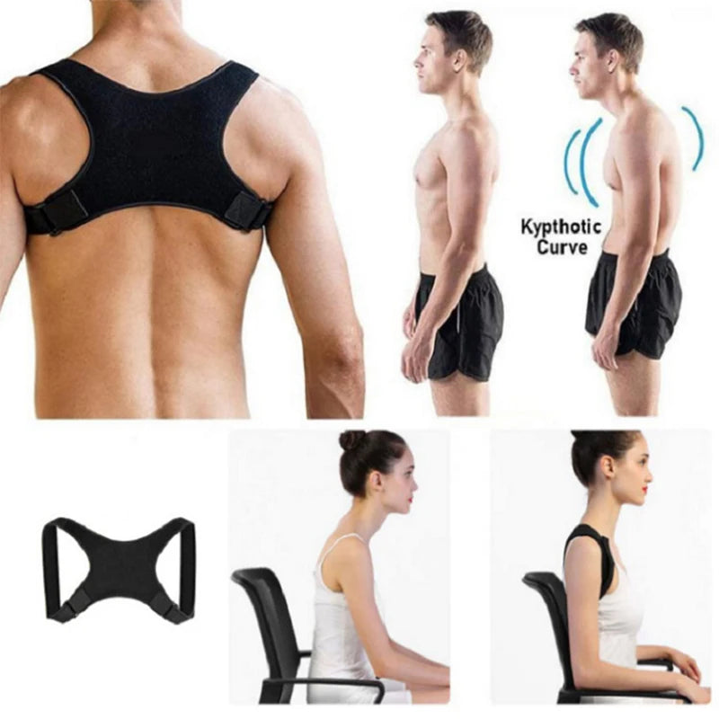 Back & Shoulder Support Adjustable Posture Corrector