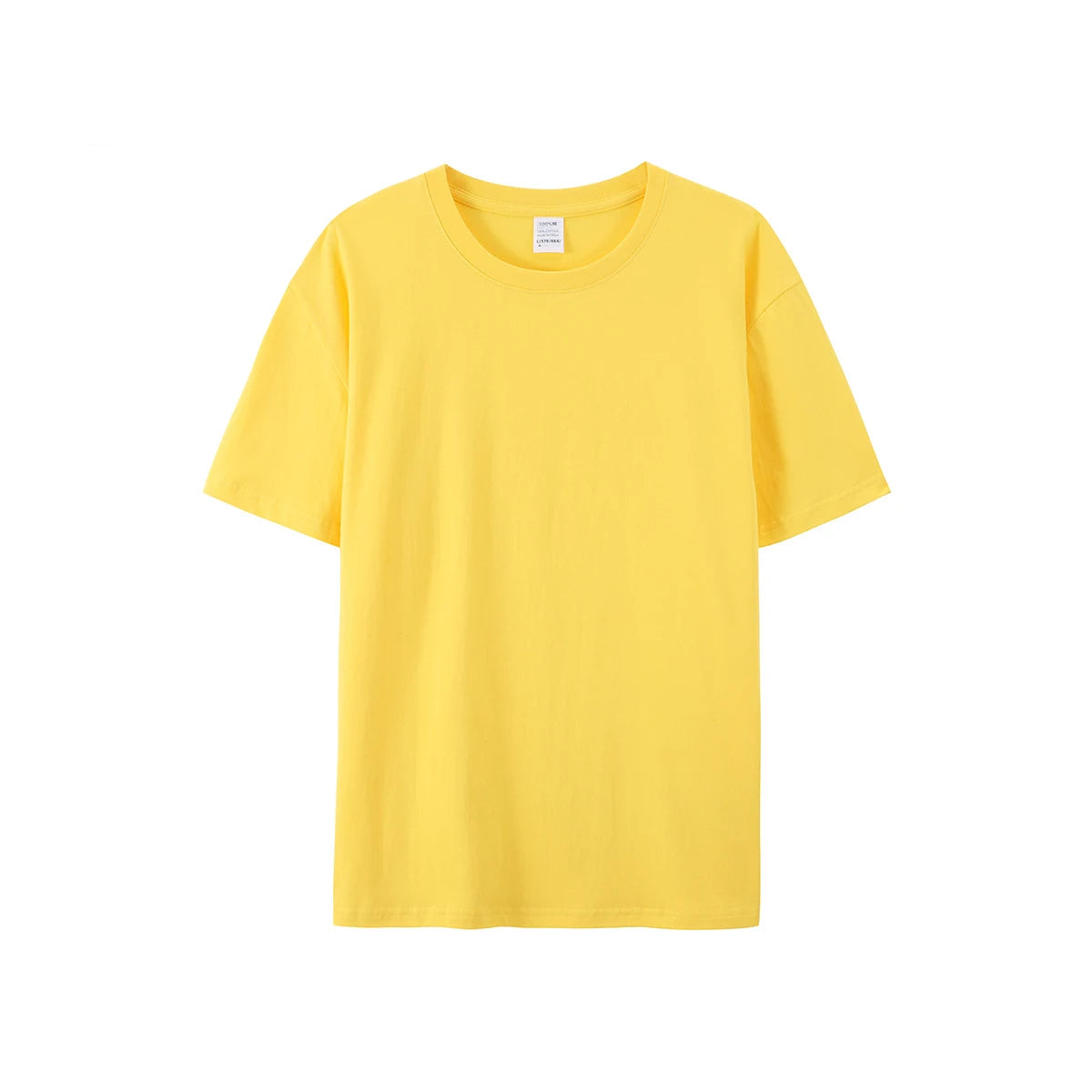 Men’s Cotton Summer Tee White/Black Solid Fashion Shirt