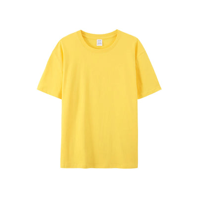 Men’s Cotton Summer Tee White/Black Solid Fashion Shirt