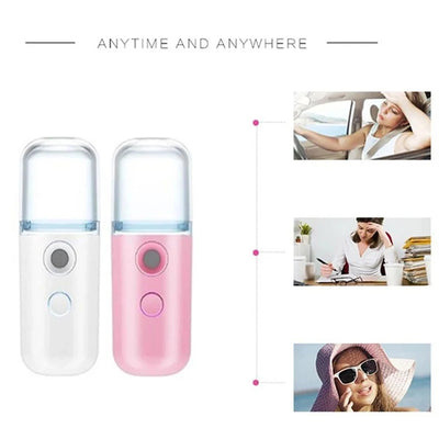 Mini Nano Facial Steamer USB Spray Skin Care Tool