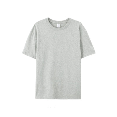 Men’s Cotton Summer Tee White/Black Solid Fashion Shirt