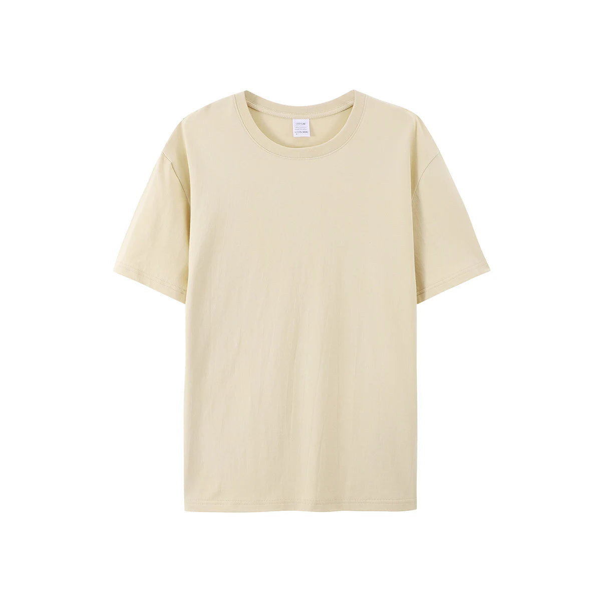 Men’s Cotton Summer Tee White/Black Solid Fashion Shirt