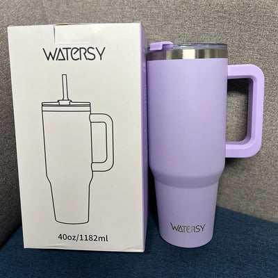 Thermal Mug with Handle & Straw 891/1182ml