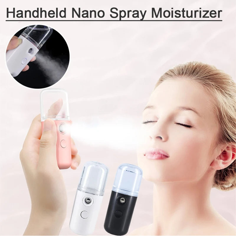 Mini Nano Facial Steamer USB Spray Skin Care Tool