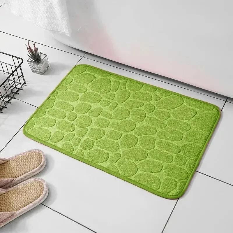 Non Slip Cobblestone Mat Bathroom & Living Room Rug