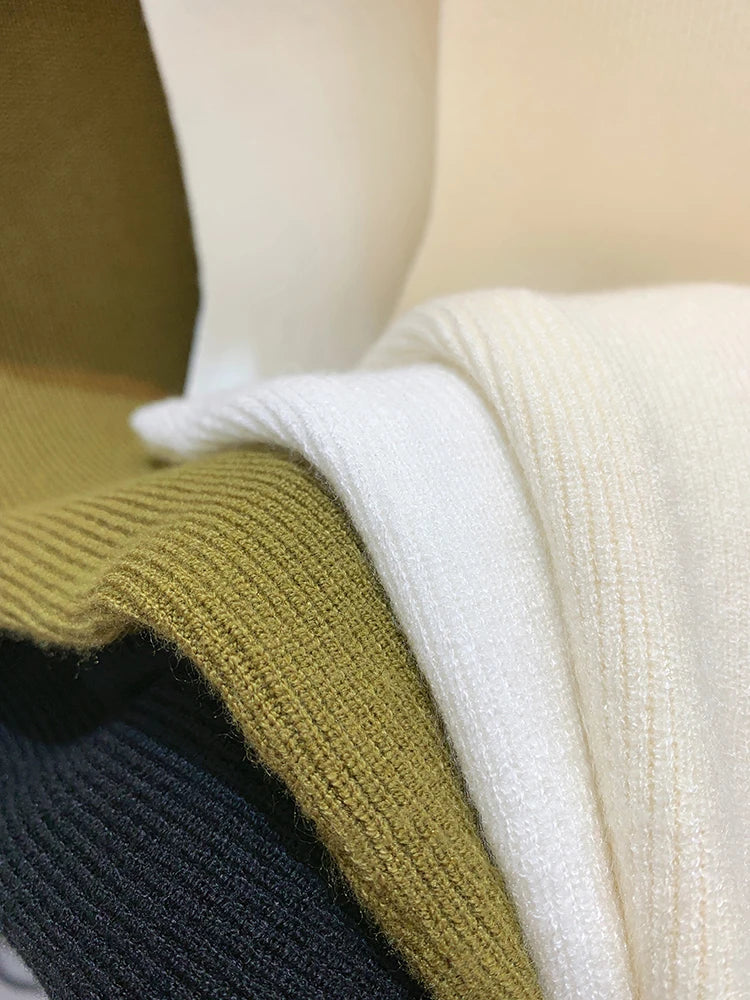 Slim Fit Sleeveless Sweater Women’s Knitted Tank