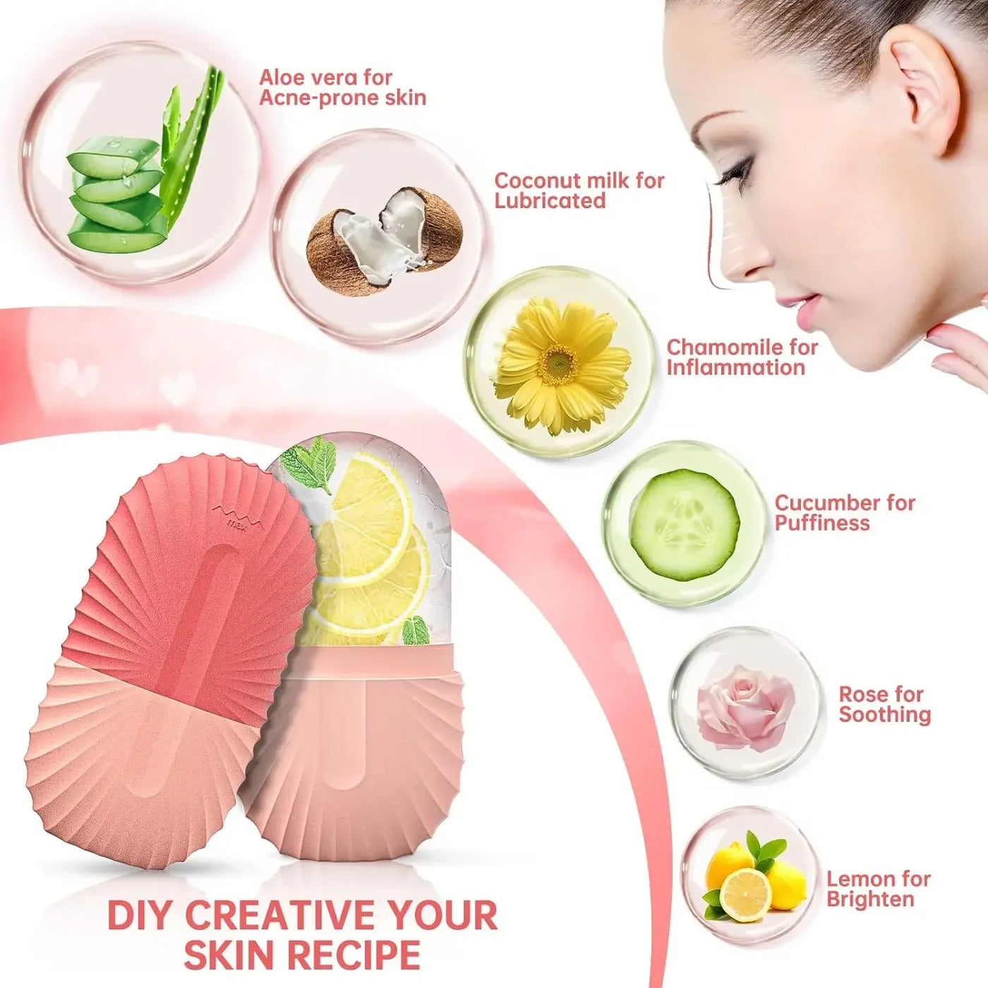 Ice Globe Face Massager Lifting & Contouring Tool