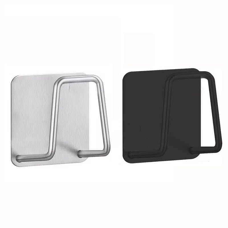 Sink Wall Sponge Holder Stainless Steel Draining Rack