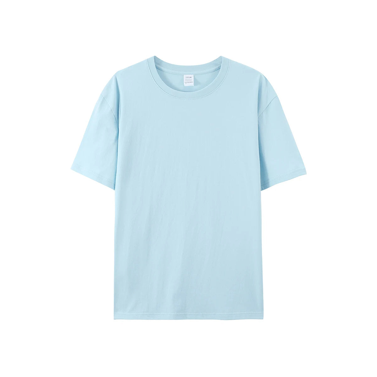 Men’s Cotton Summer Tee White/Black Solid Fashion Shirt