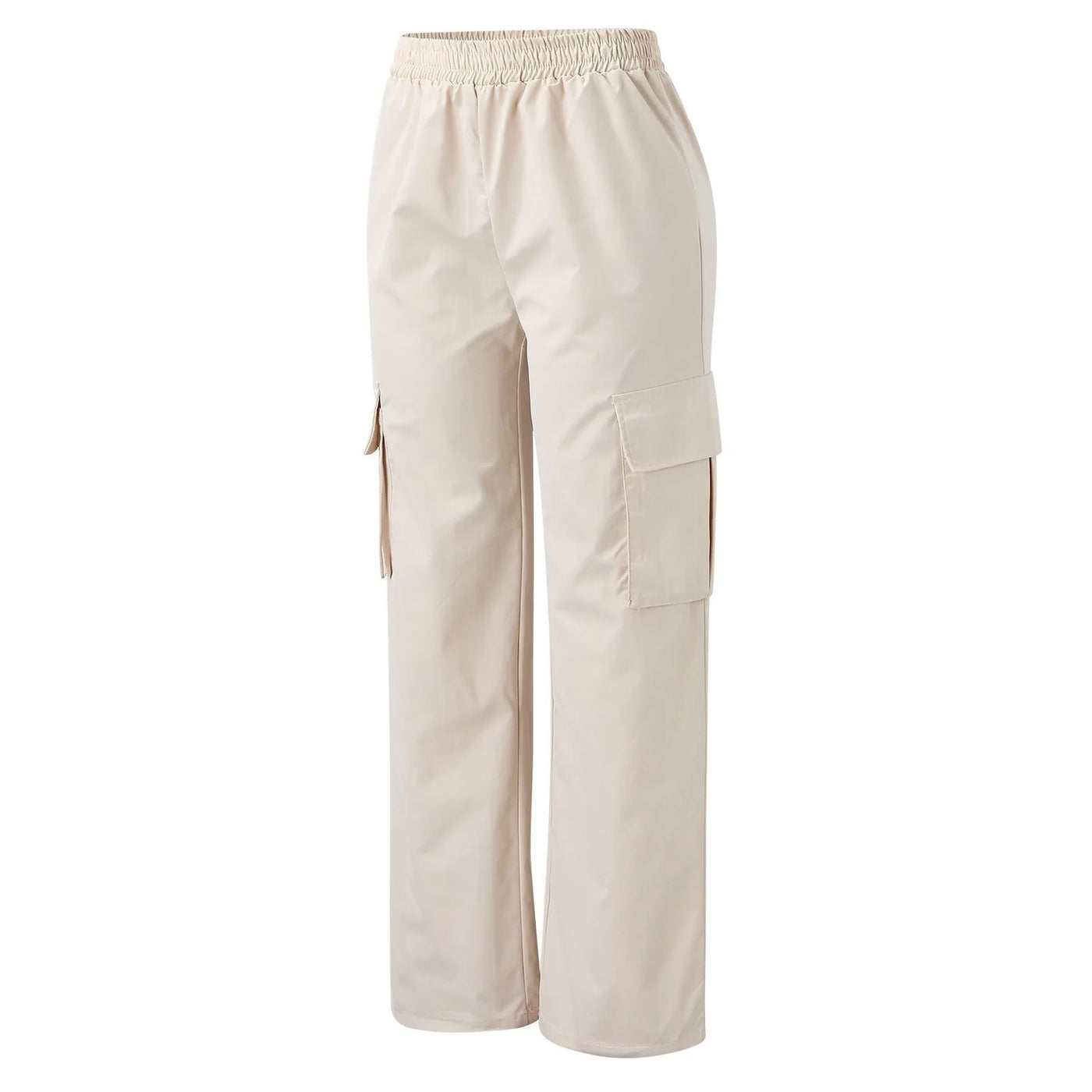 Casual Women’s Cargo Pants Elastic Waist Baggy Style
